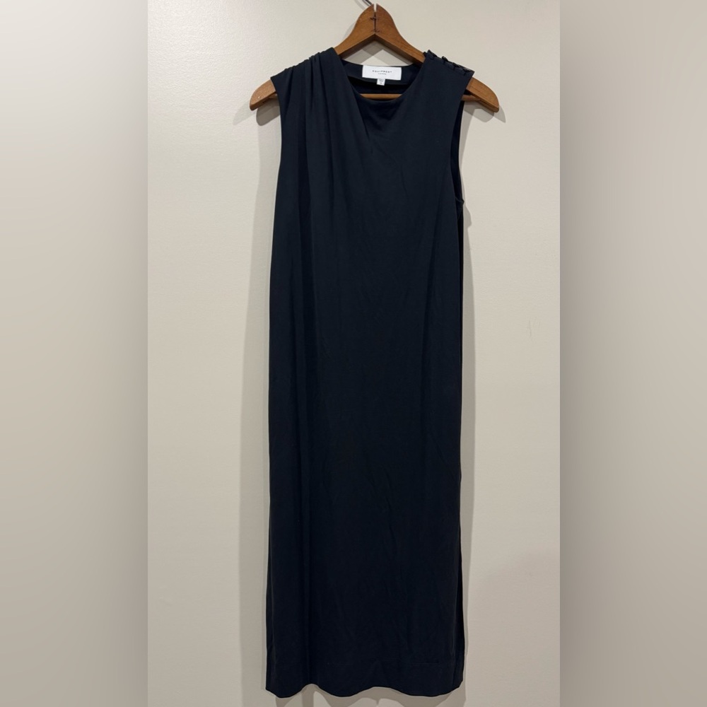 Equipment Femme Black Dress